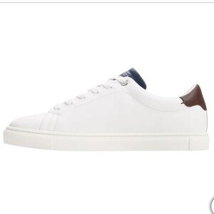 NIB Men'sTed Baker London White Leather Sneakers Size 11